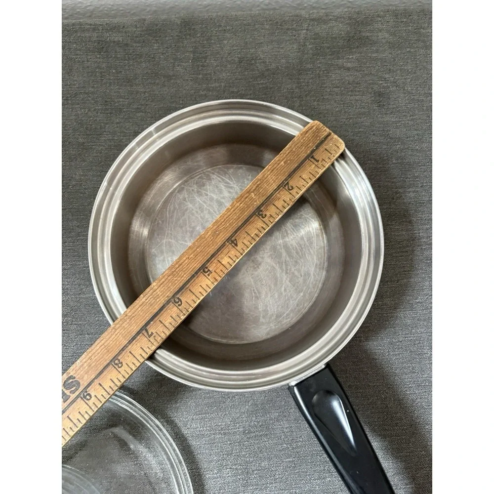 Vintage Kitchen Craft Skillets West Bend‎ Matching Steam Vent Lid And Glass Lid